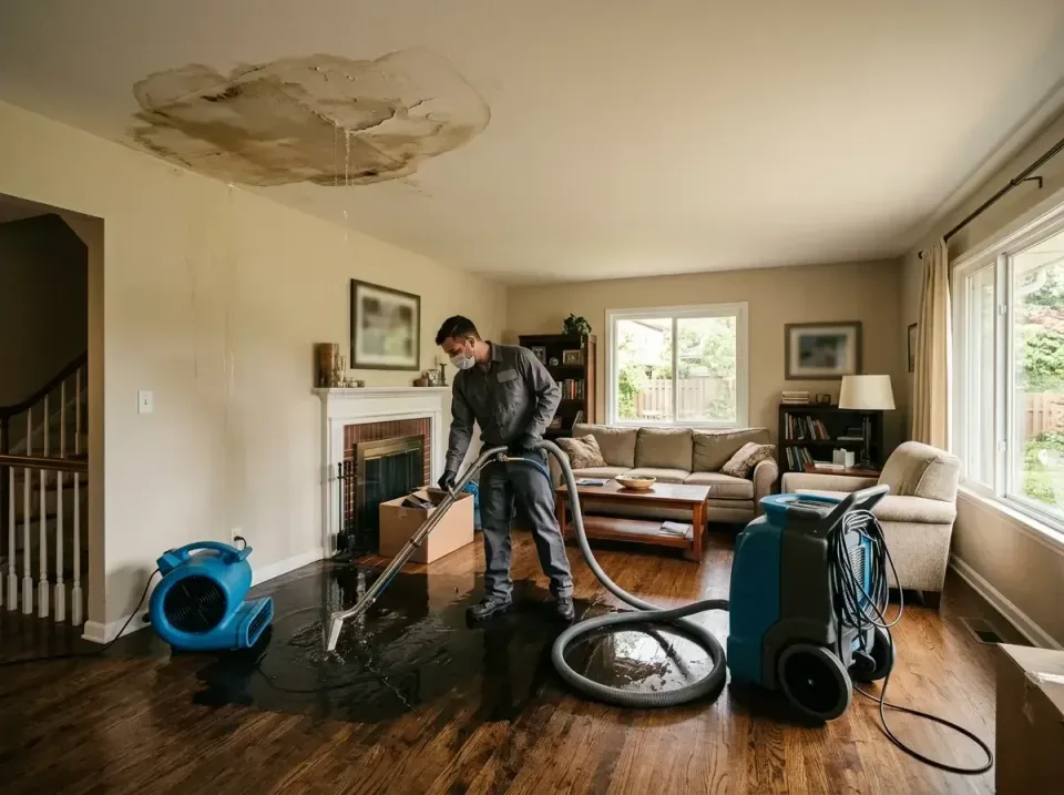 attic-pipe-burst-ceiling-drip-008 — frequently asked questions, Water Damage Restoration & Carpet Care in Walker, LA